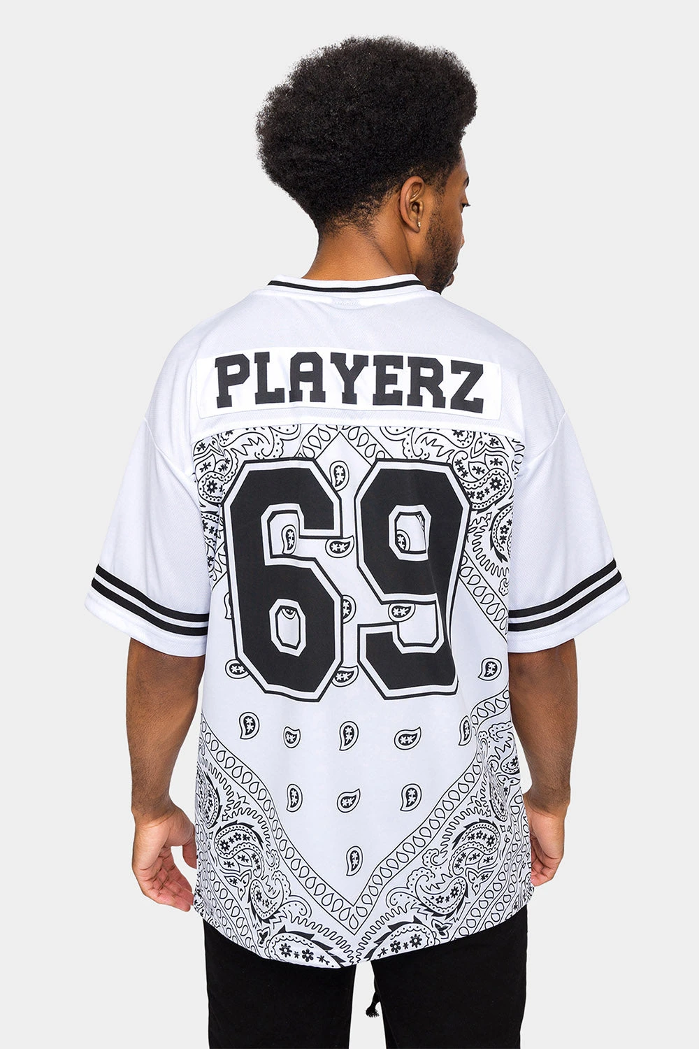 Bandana Paisley 69 Football Jersey - Image 4