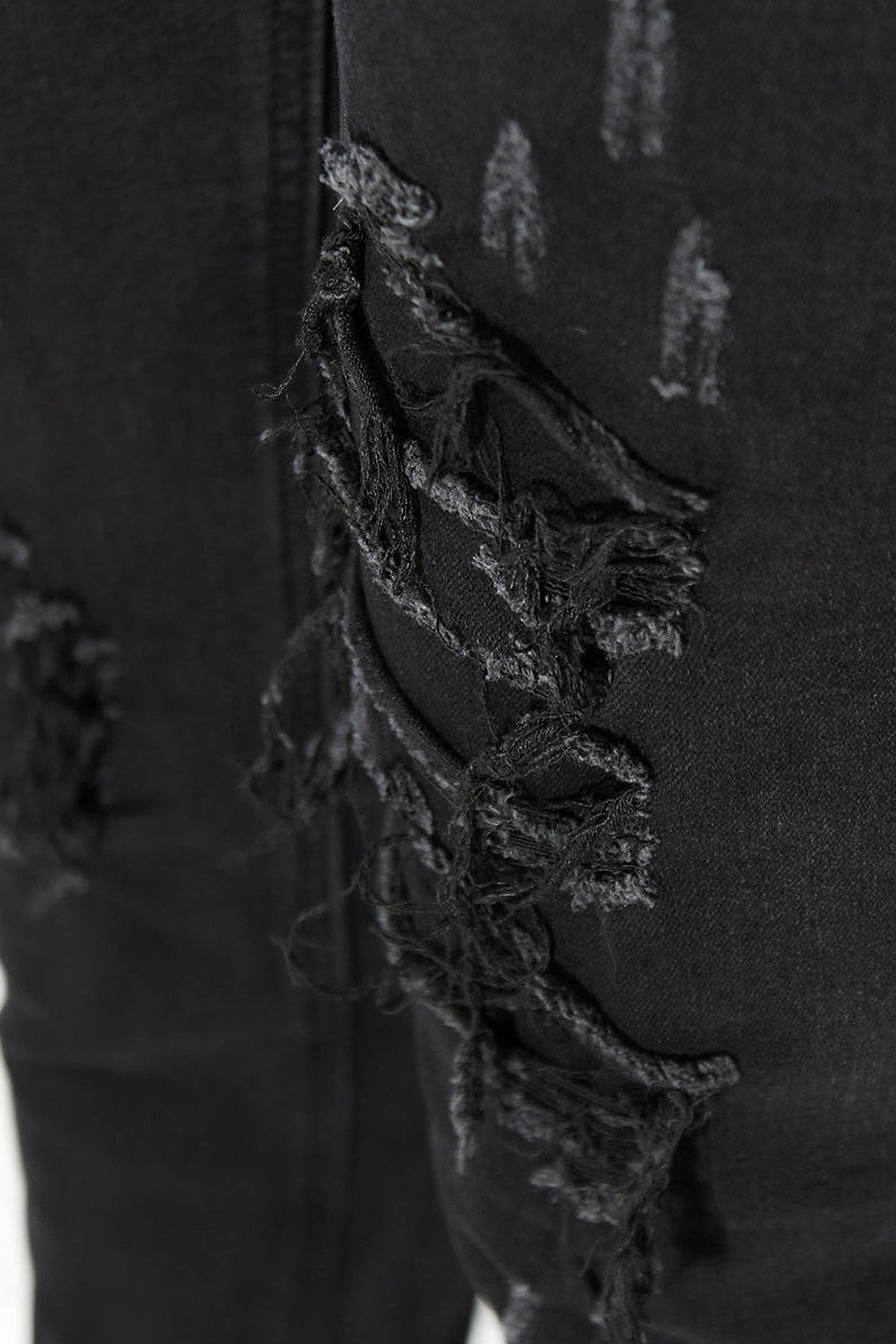 Men's Faded Ripped Repair Denim Jeans (New Colorway) - Image 4