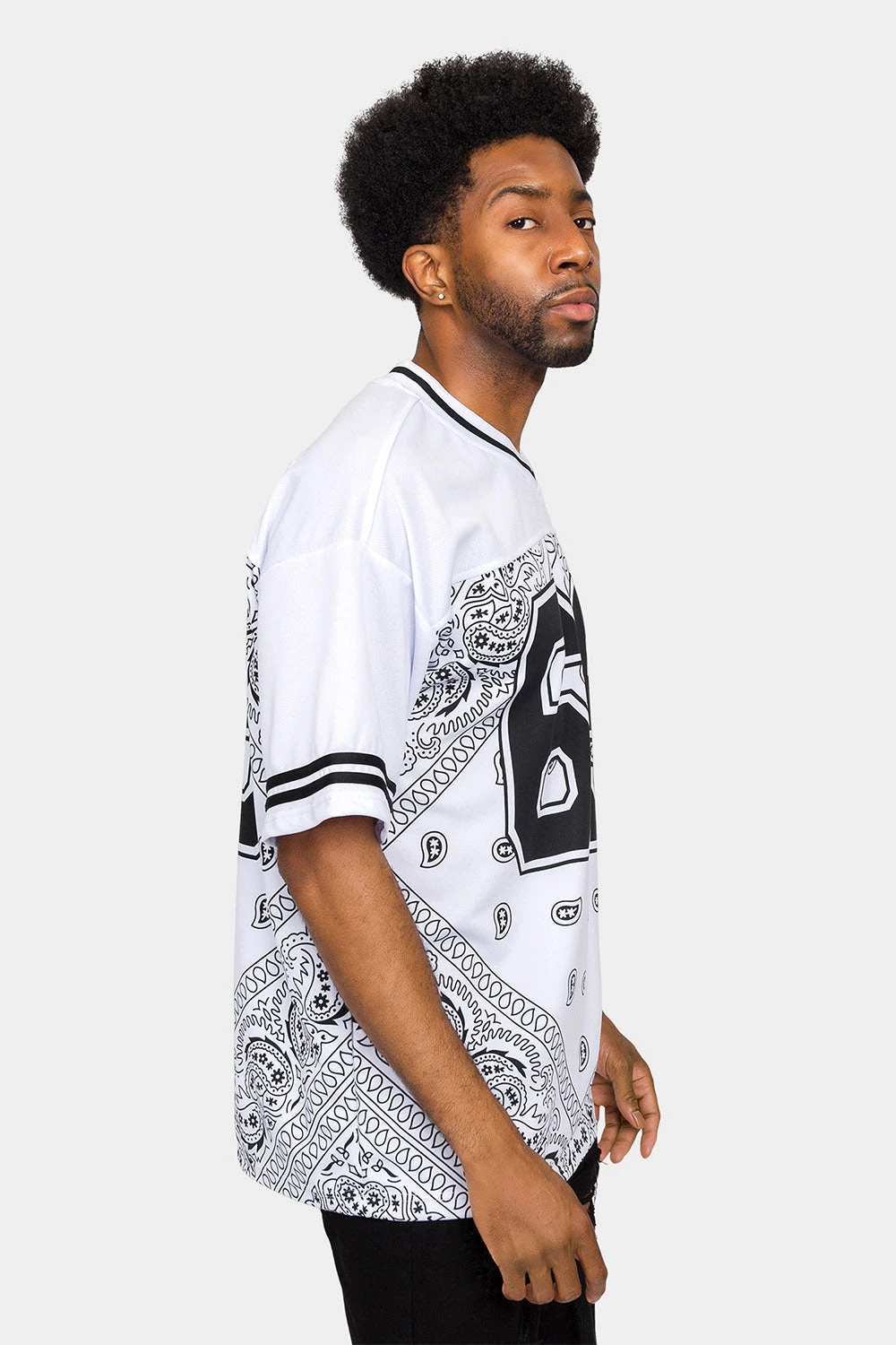 Bandana Paisley 69 Football Jersey - Image 5