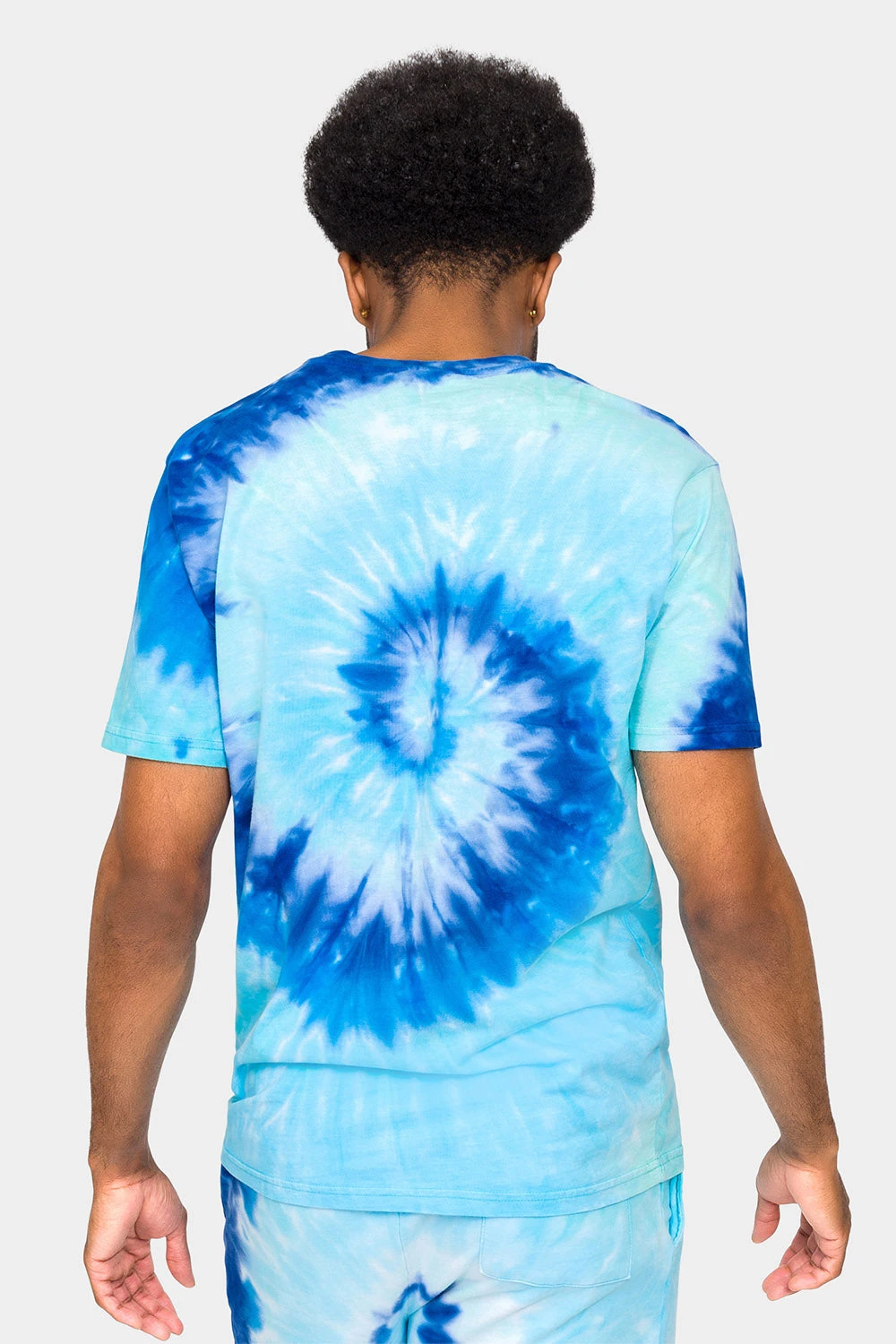 Pastel Contrast Swirl Tie Dye Cotton Shirt - Image 3