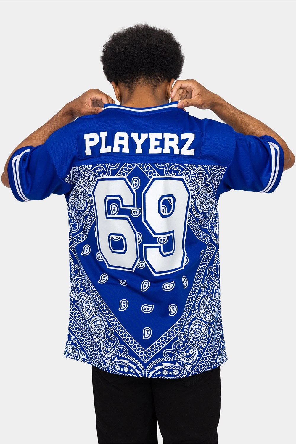 Bandana Paisley 69 Football Jersey - Image 14