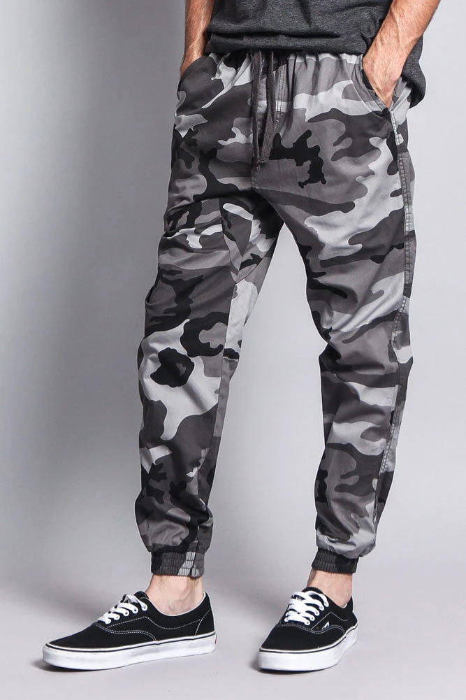Non-Stretch Twill Jogger Pants - Image 17