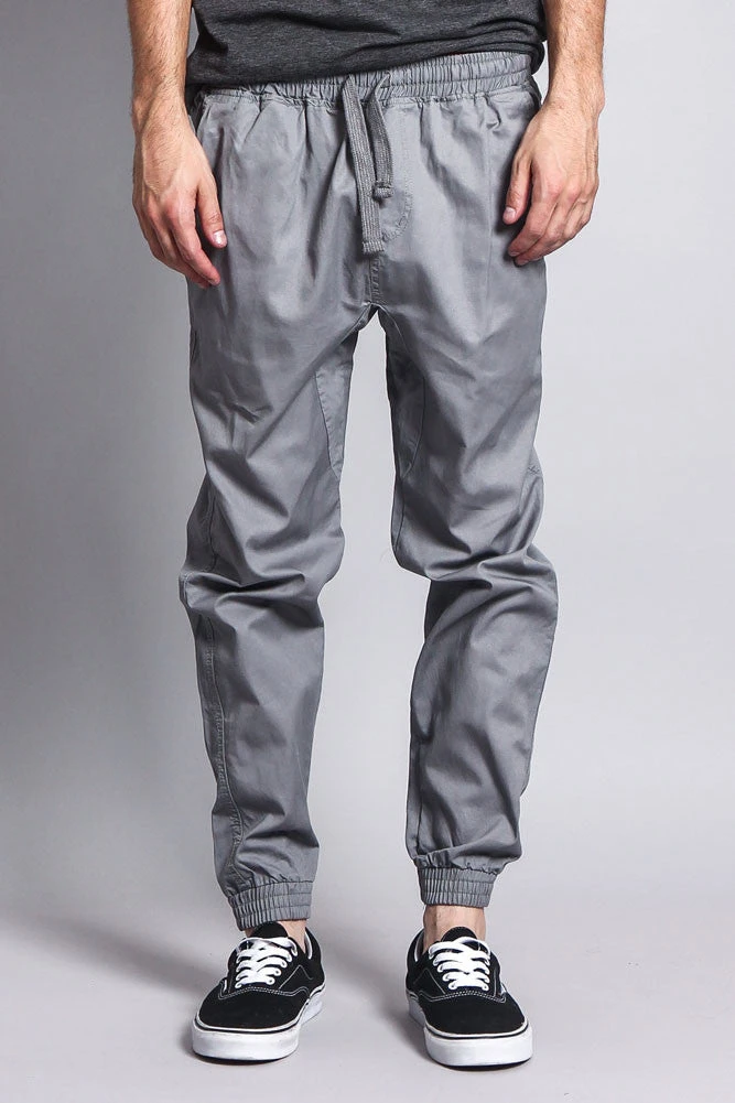 Non-Stretch Twill Jogger Pants - Image 2