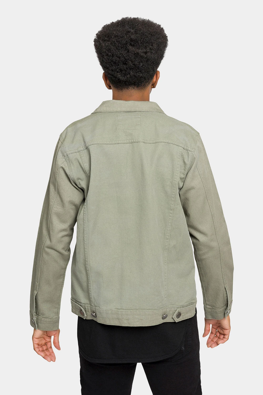 Essential Colored Denim Jacket - Image 13