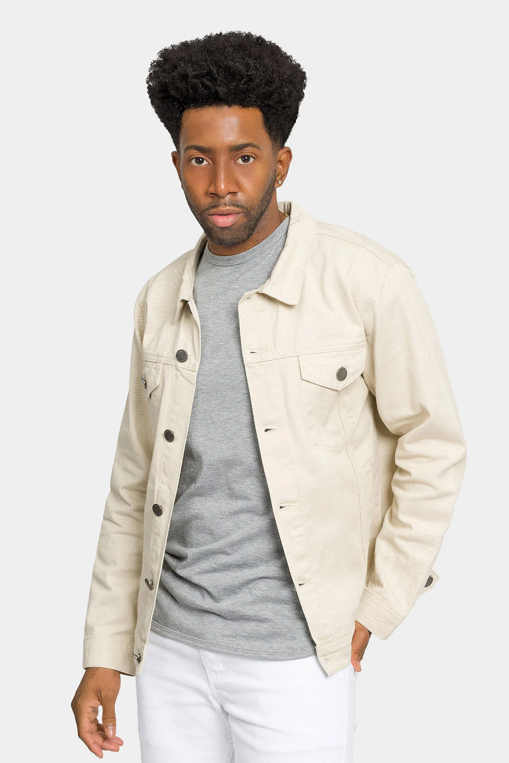 Essential Colored Denim Jacket - Image 16