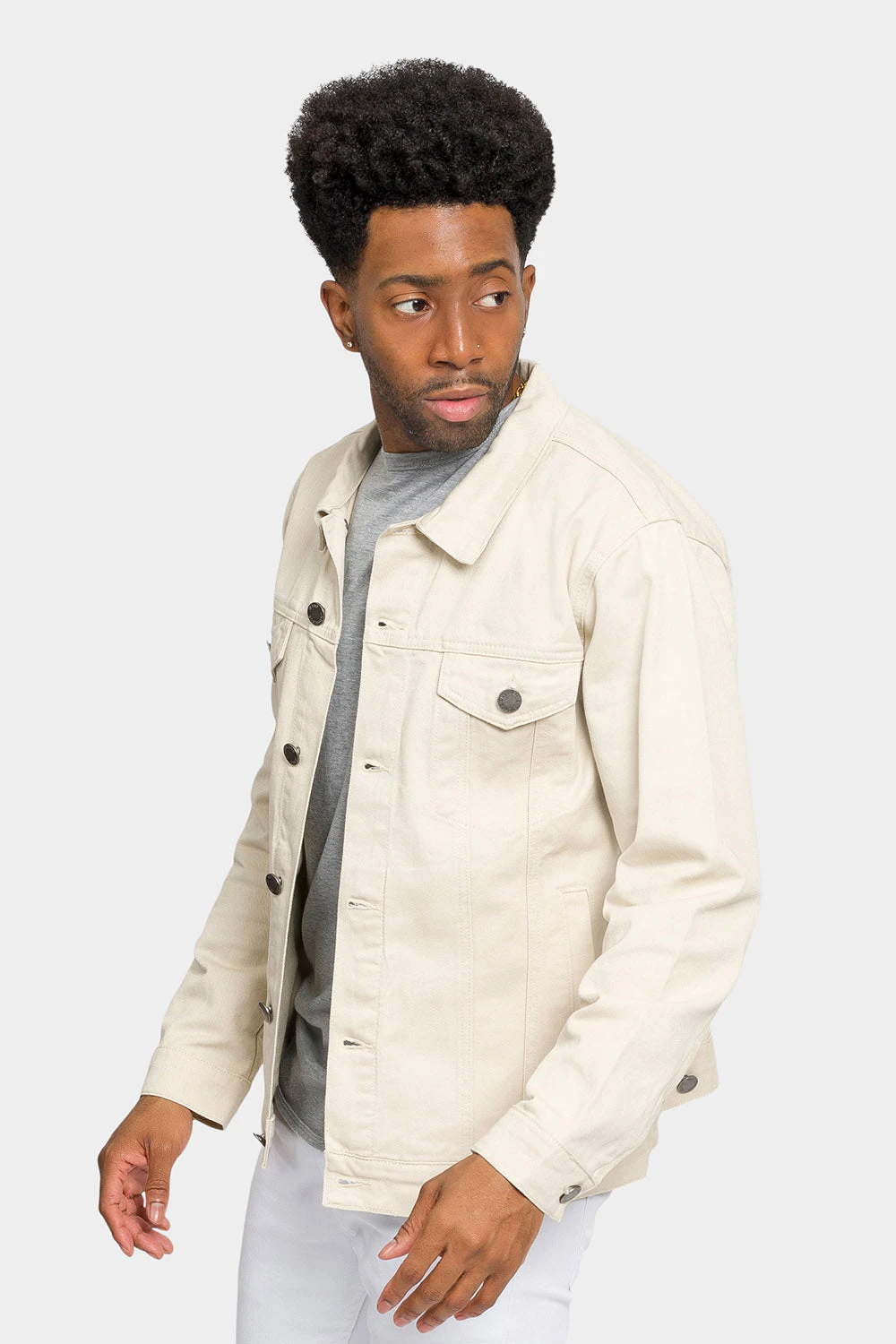 Essential Colored Denim Jacket - Image 17