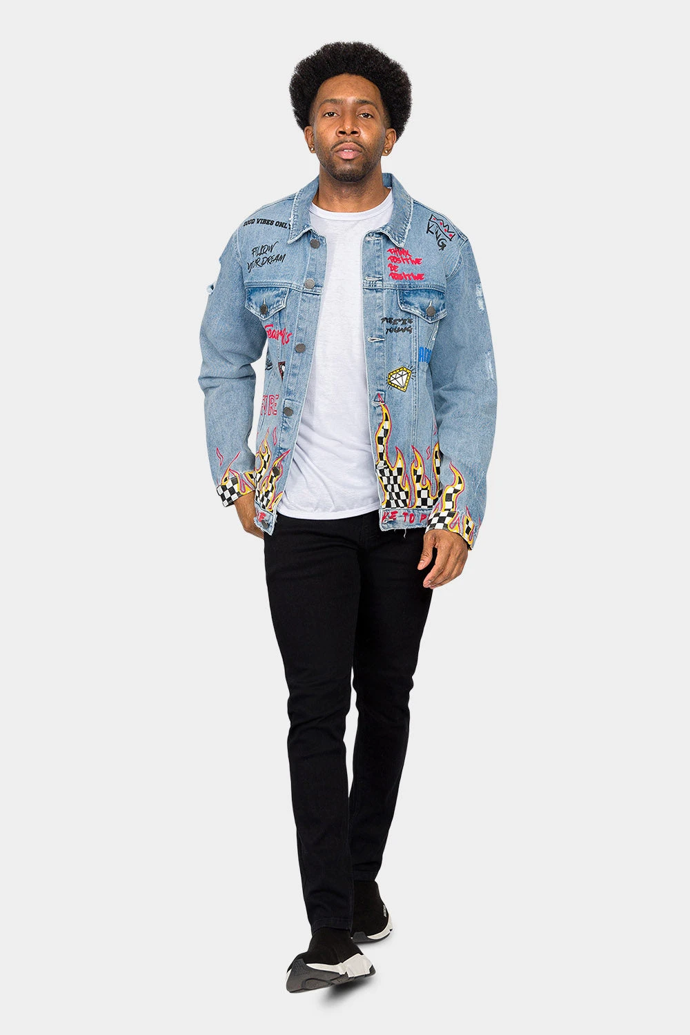 We Like To Party Denim Jacket - Image 5