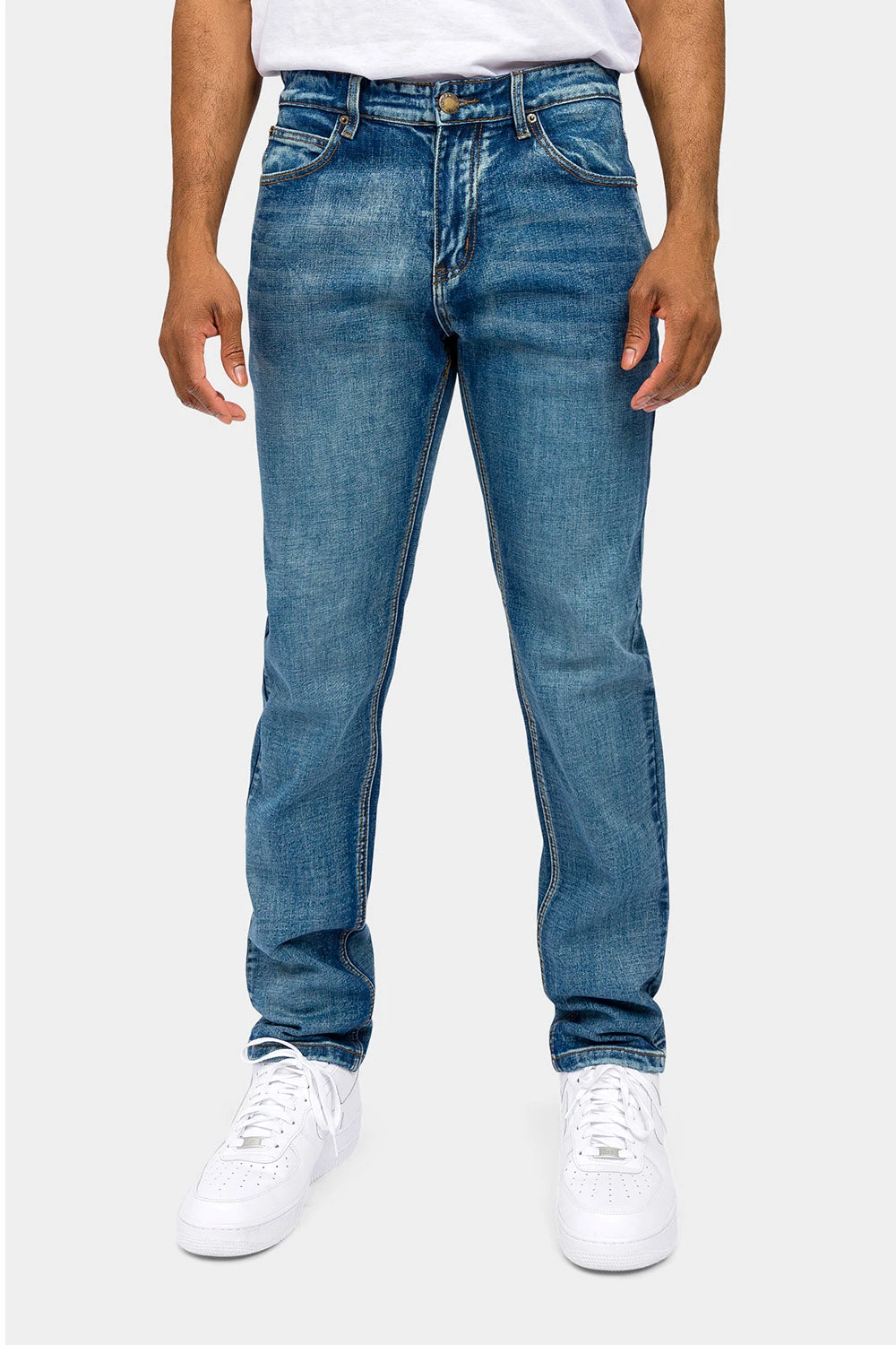Essential Basic Slim Denim Jeans - Image 6