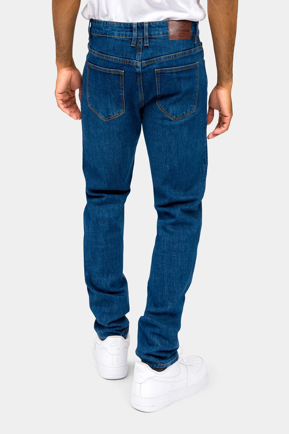 Essential Basic Slim Denim Jeans - Image 3