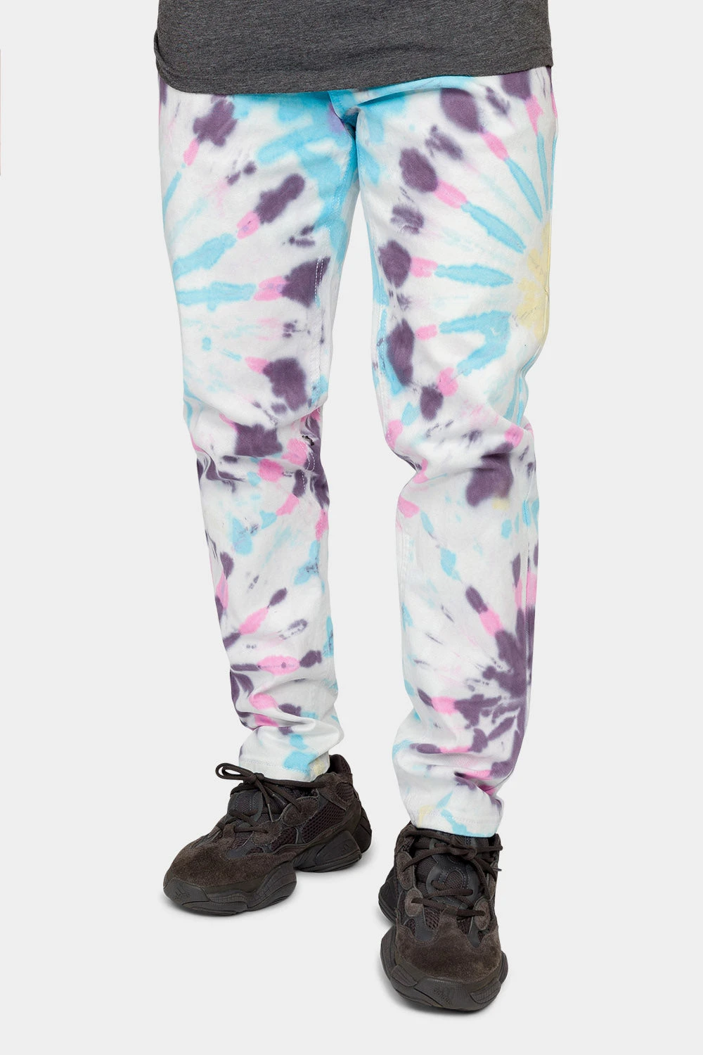 Spider Tie Dye Denim Jeans