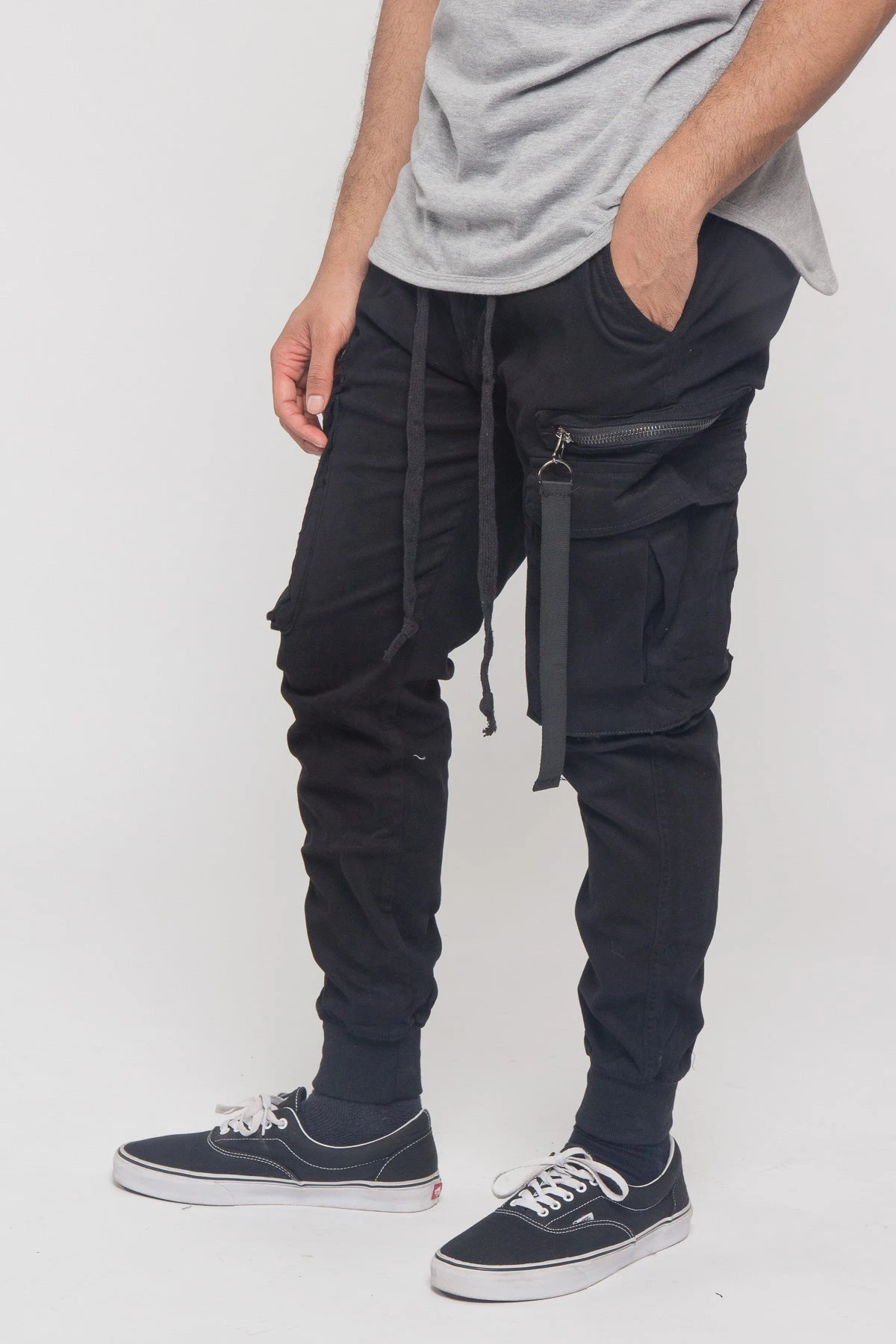 Ribbon Utility Pocket Jogger Pants - Image 3