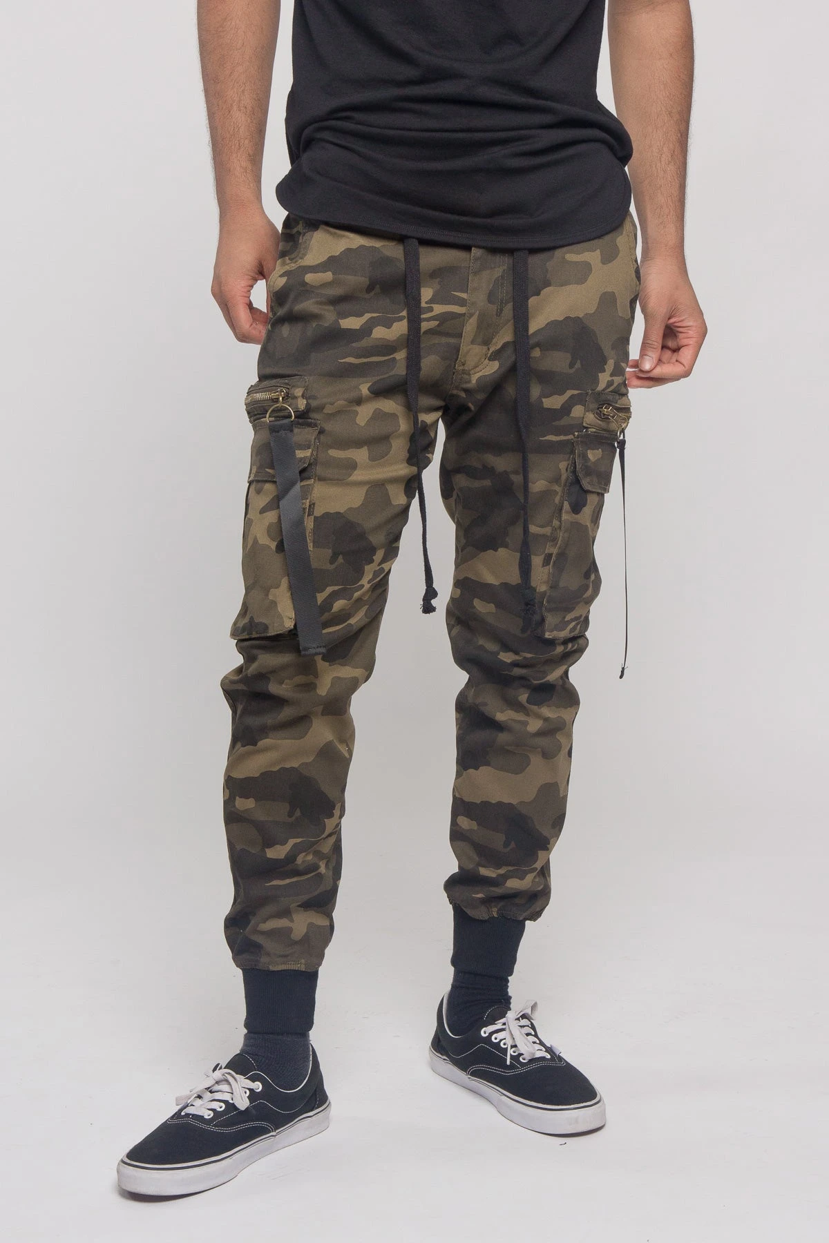 Ribbon Utility Pocket Jogger Pants - Image 2