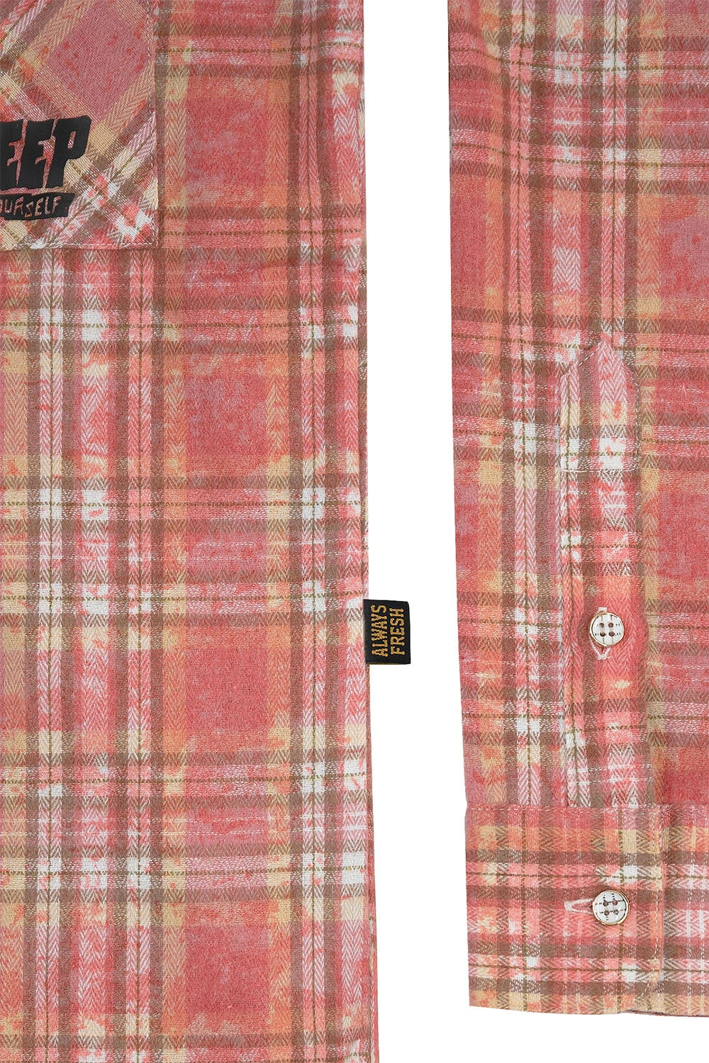 Men's Premium Flannel Two Tone Flannel Shirt - Image 7