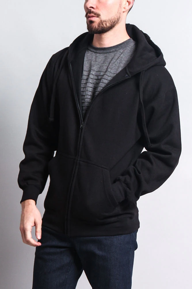 AMS Premium Heavyweight Zip-Up Hoodie - Image 3