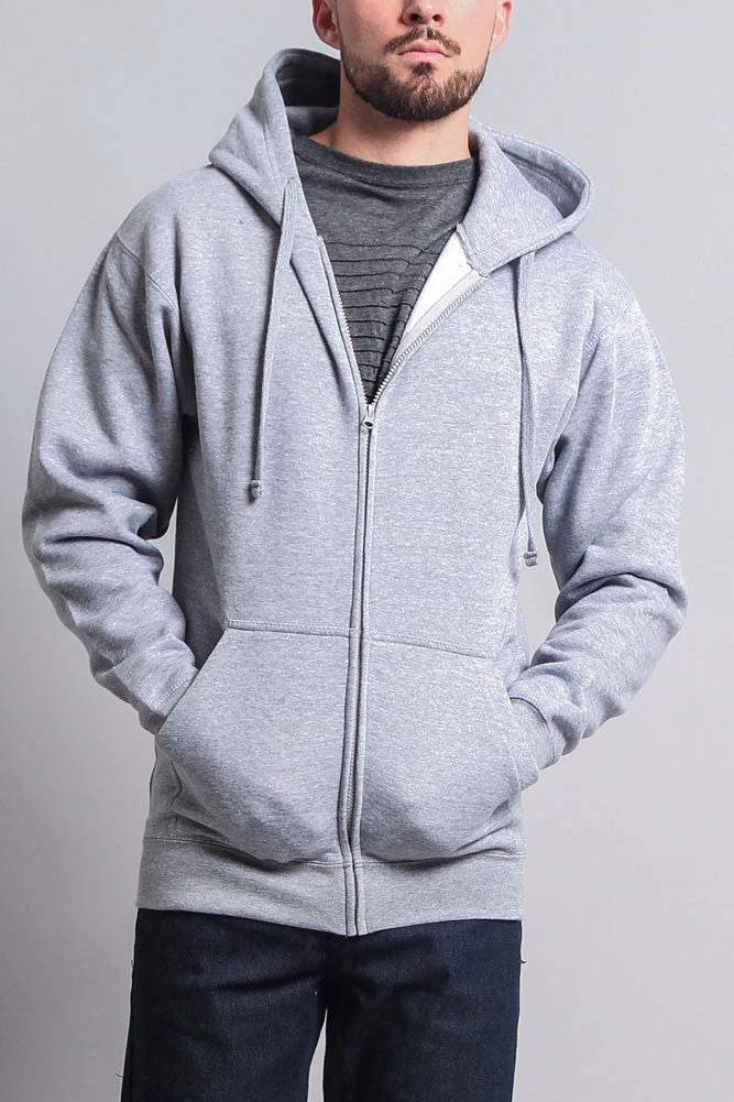 AMS Premium Heavyweight Zip-Up Hoodie