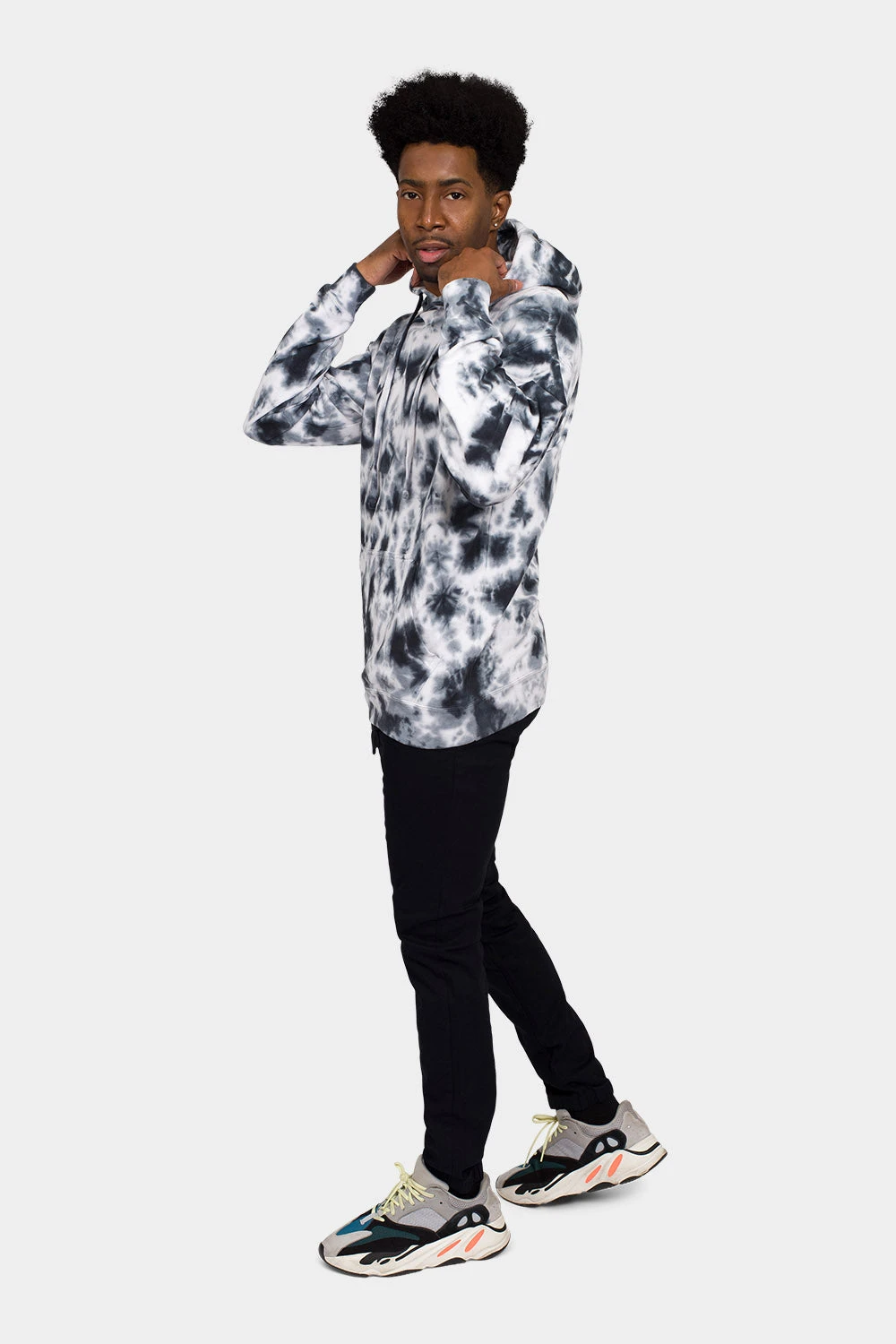 Mineral Wash Tie-Dye Pullover Hoodie - Image 12