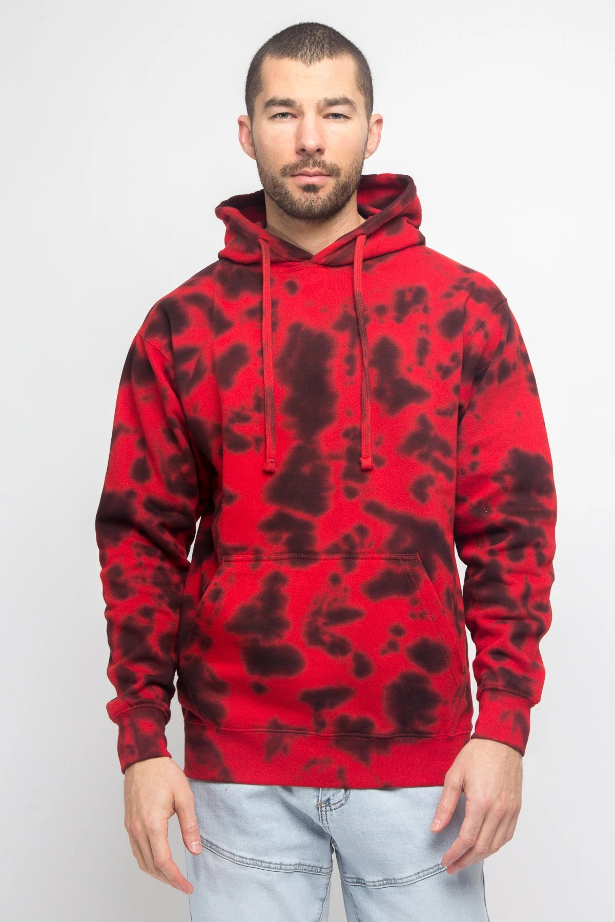 Mineral Wash Tie-Dye Pullover Hoodie - Image 18