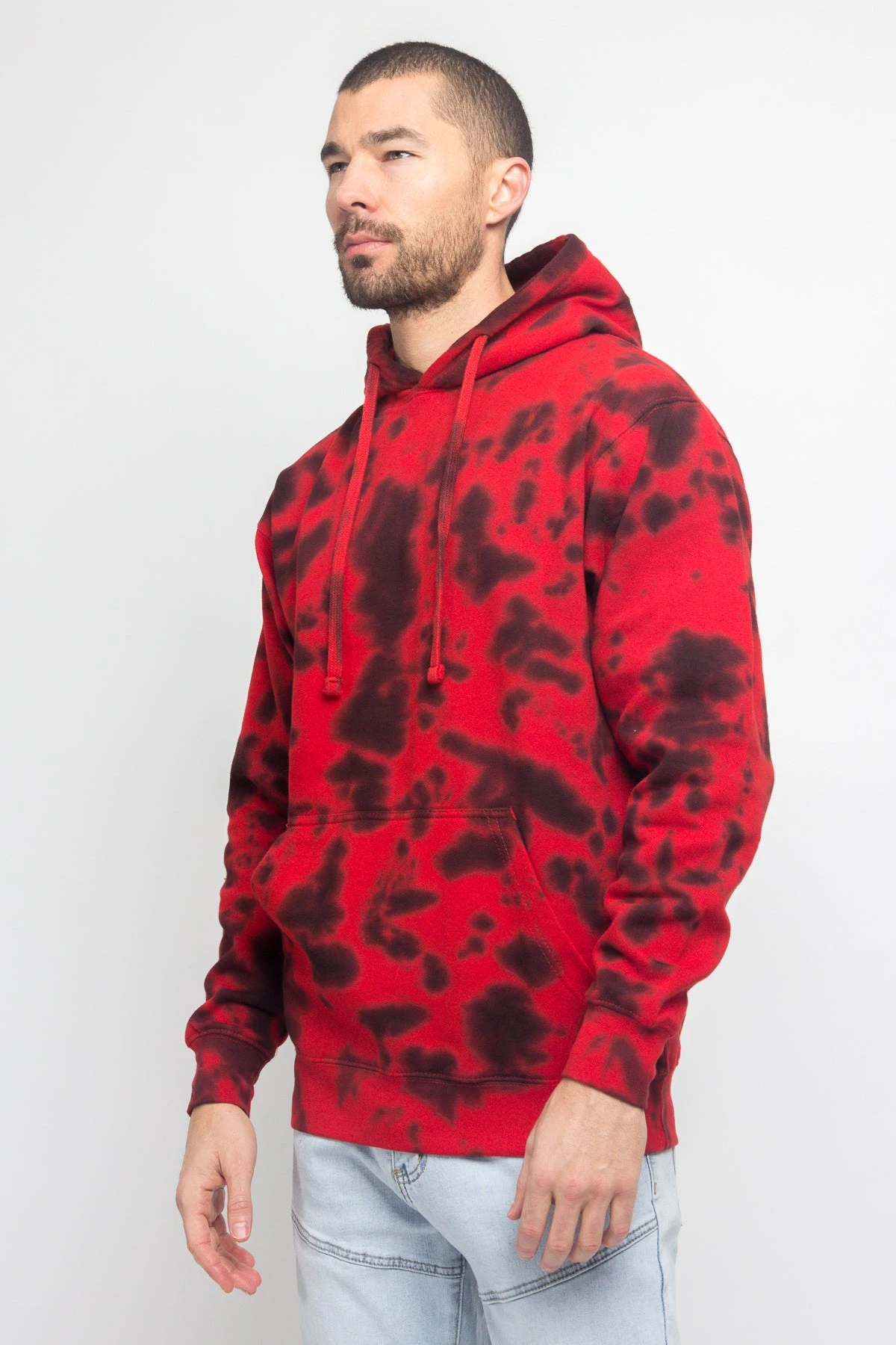 Mineral Wash Tie-Dye Pullover Hoodie - Image 19