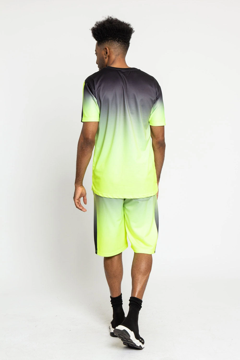Gradient Ombre T-Shirt And Shorts Set - Image 10