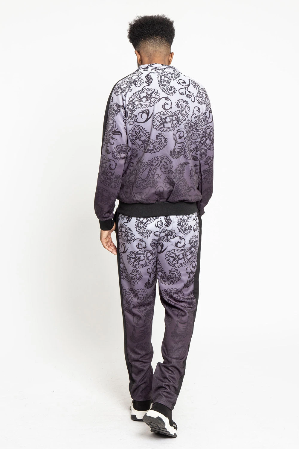 Paisley Gradient Ombre Track Suit Set - Image 4