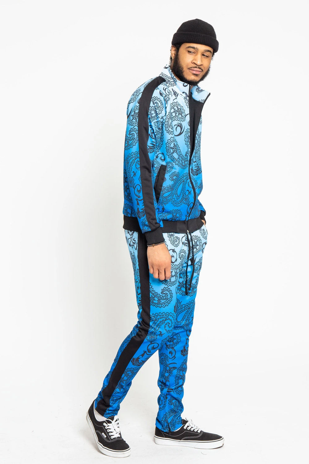 Paisley Gradient Ombre Track Suit Set - Image 9