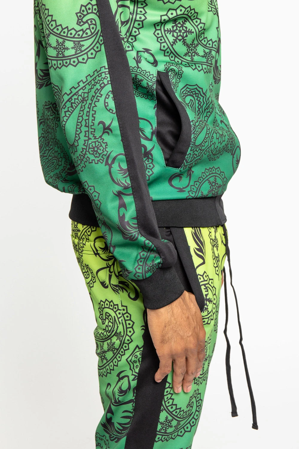 Paisley Gradient Ombre Track Suit Set - Image 15