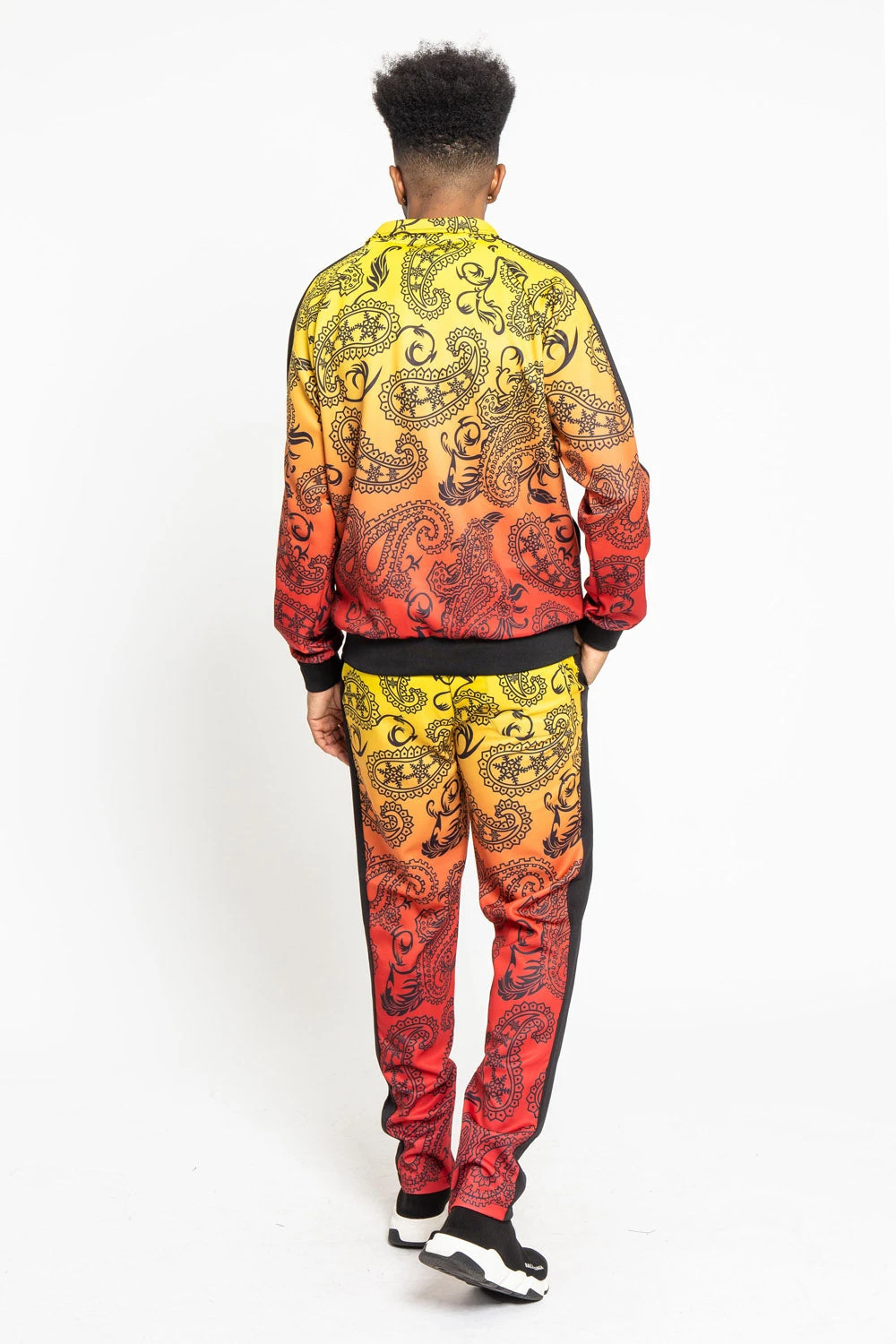 Paisley Gradient Ombre Track Suit Set - Image 18
