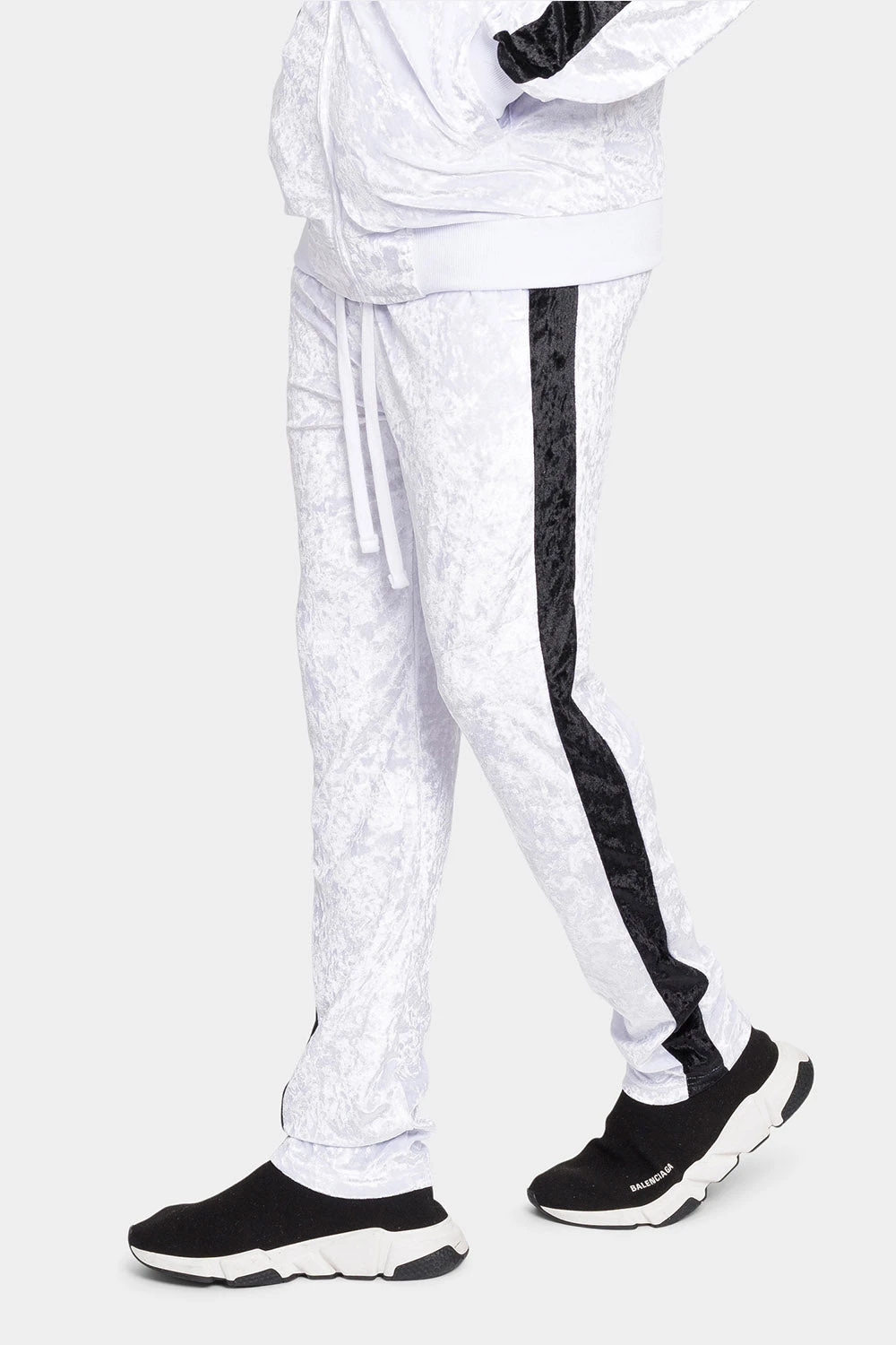 Accented Velour Track Suit - Image 18