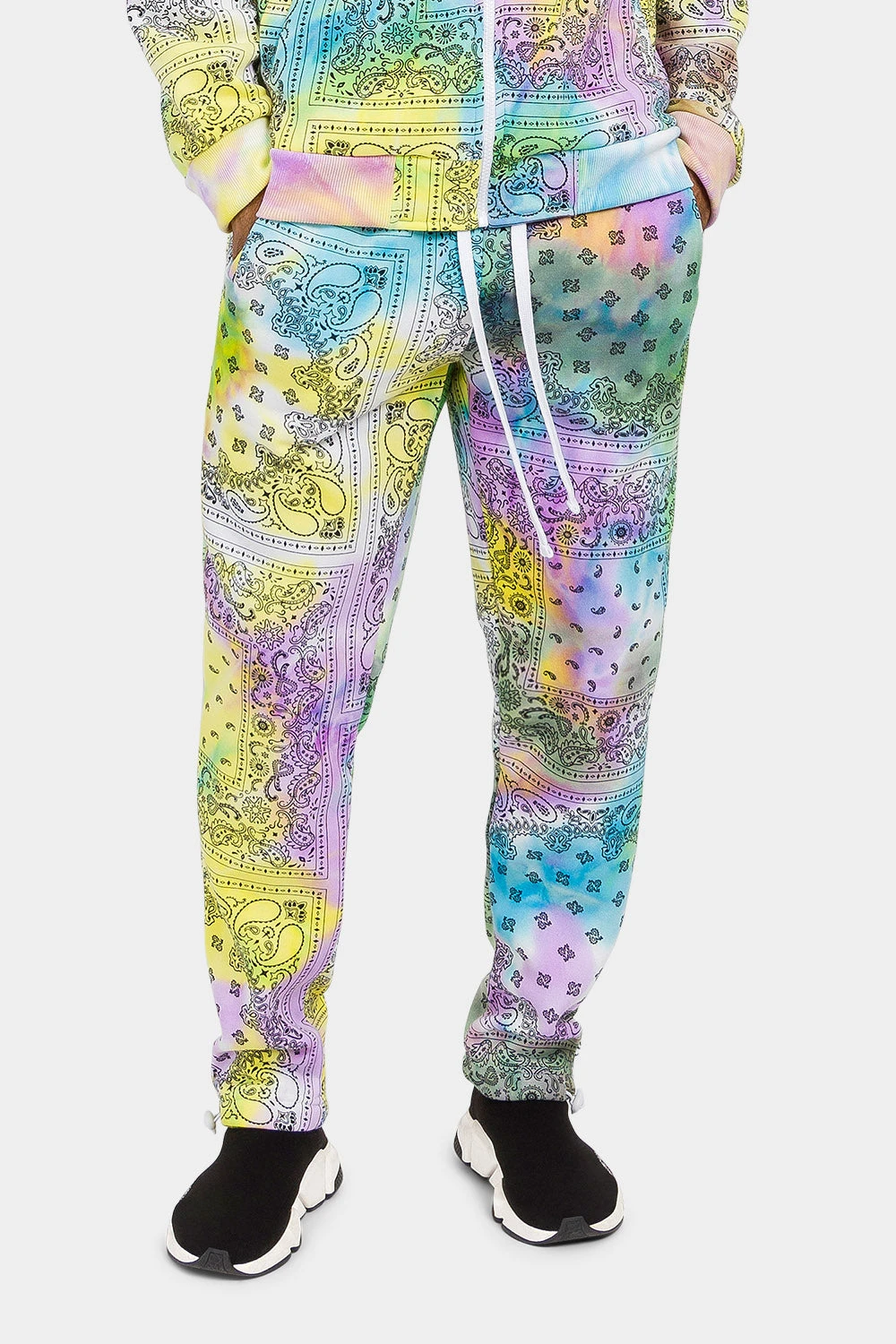 Bandana Paisley Tie Dye Track Suit - Image 7