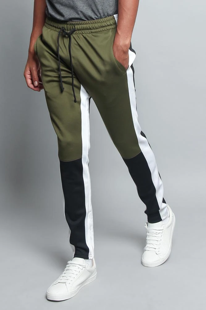 Men's Color Blocked Track Pants - Image 2