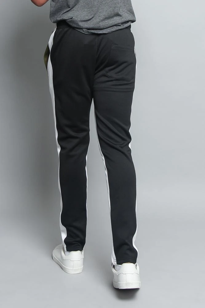 Men's Color Blocked Track Pants - Image 3
