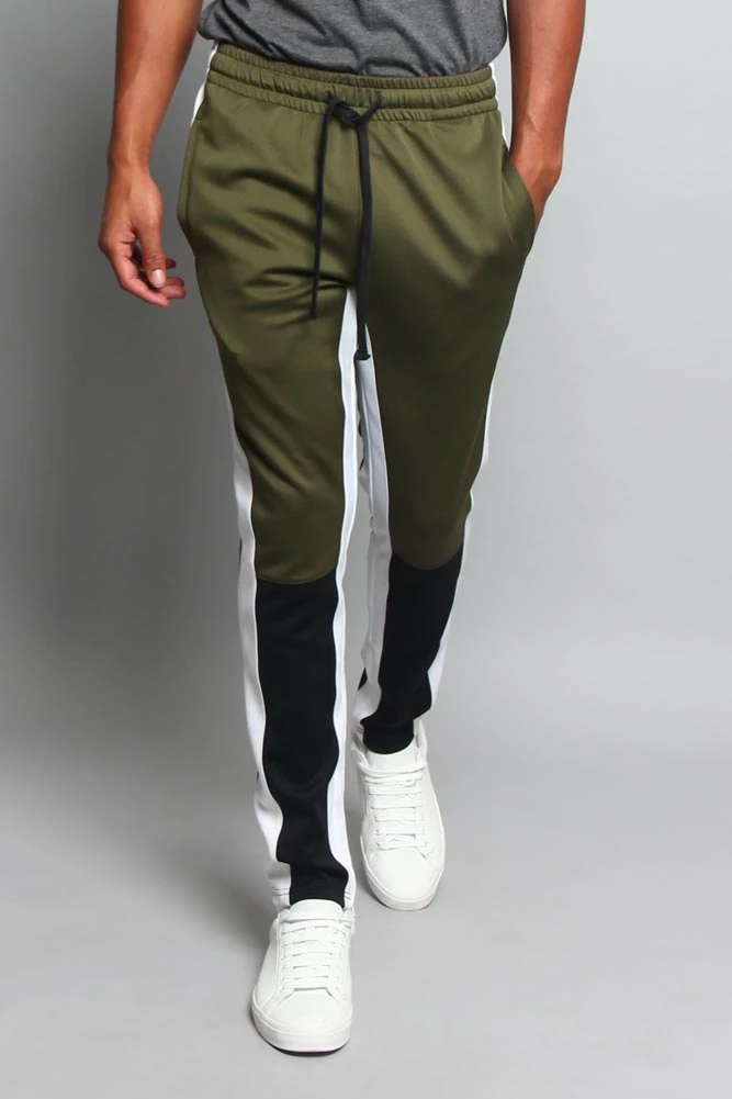 Men's Color Blocked Track Pants - Image 5
