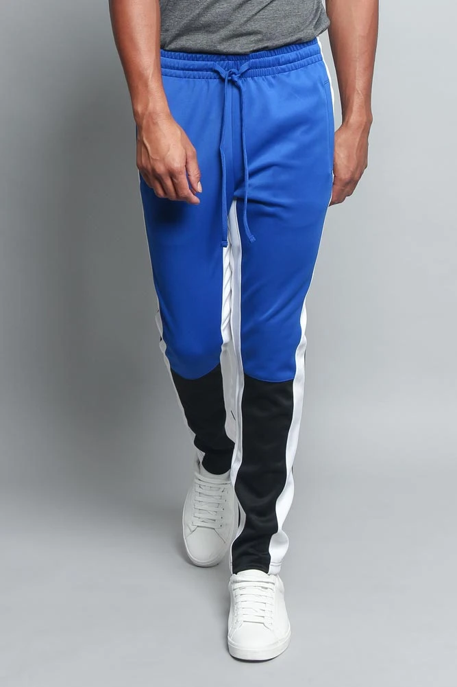 Men's Color Blocked Track Pants - Image 13