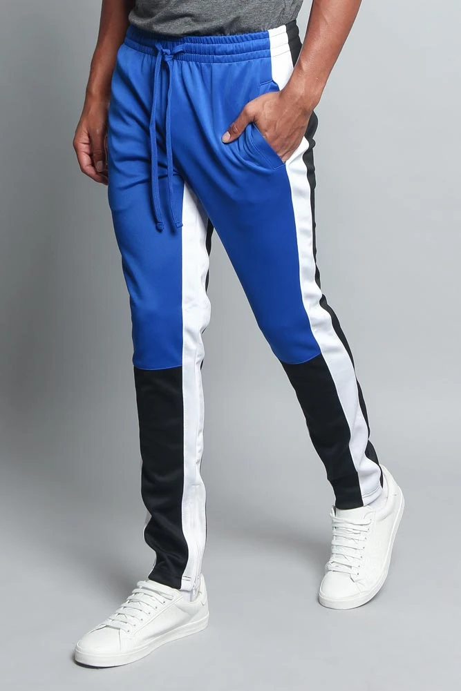 Men's Color Blocked Track Pants - Image 14