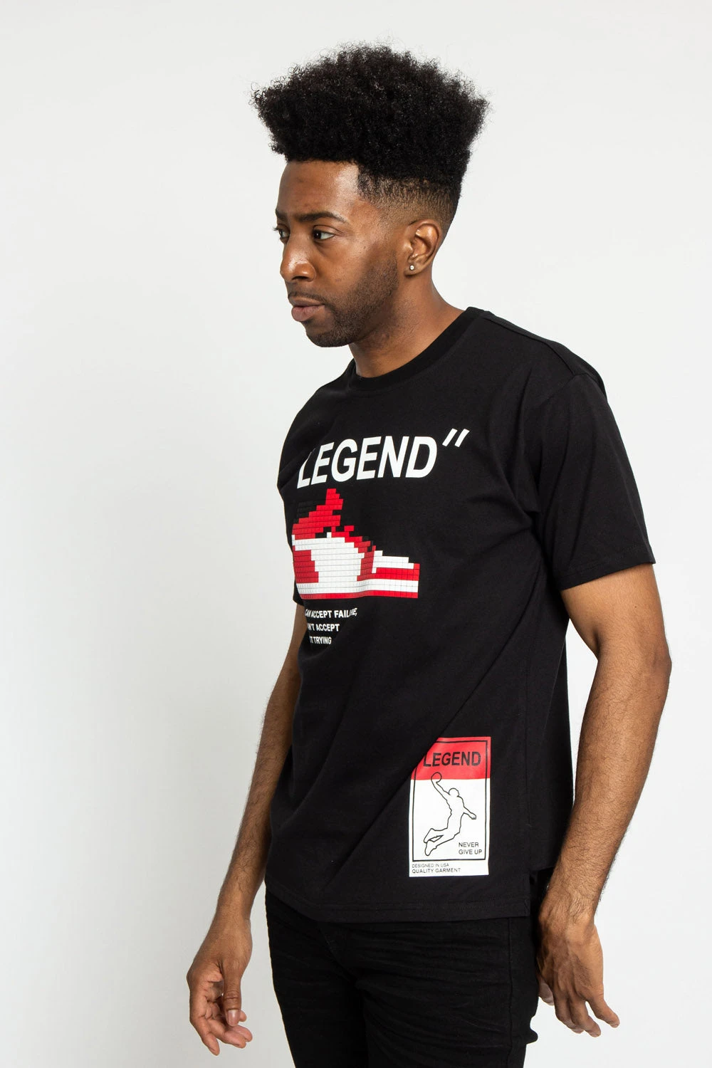 Legend Lego Pixel T-Shirt - Image 4