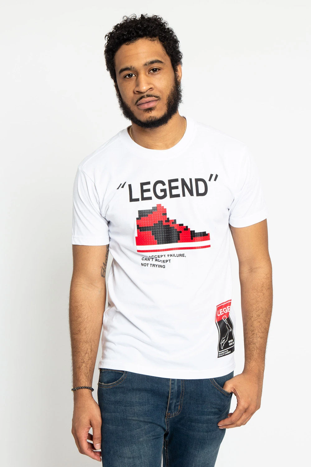 Legend Lego Pixel T-Shirt - Image 3