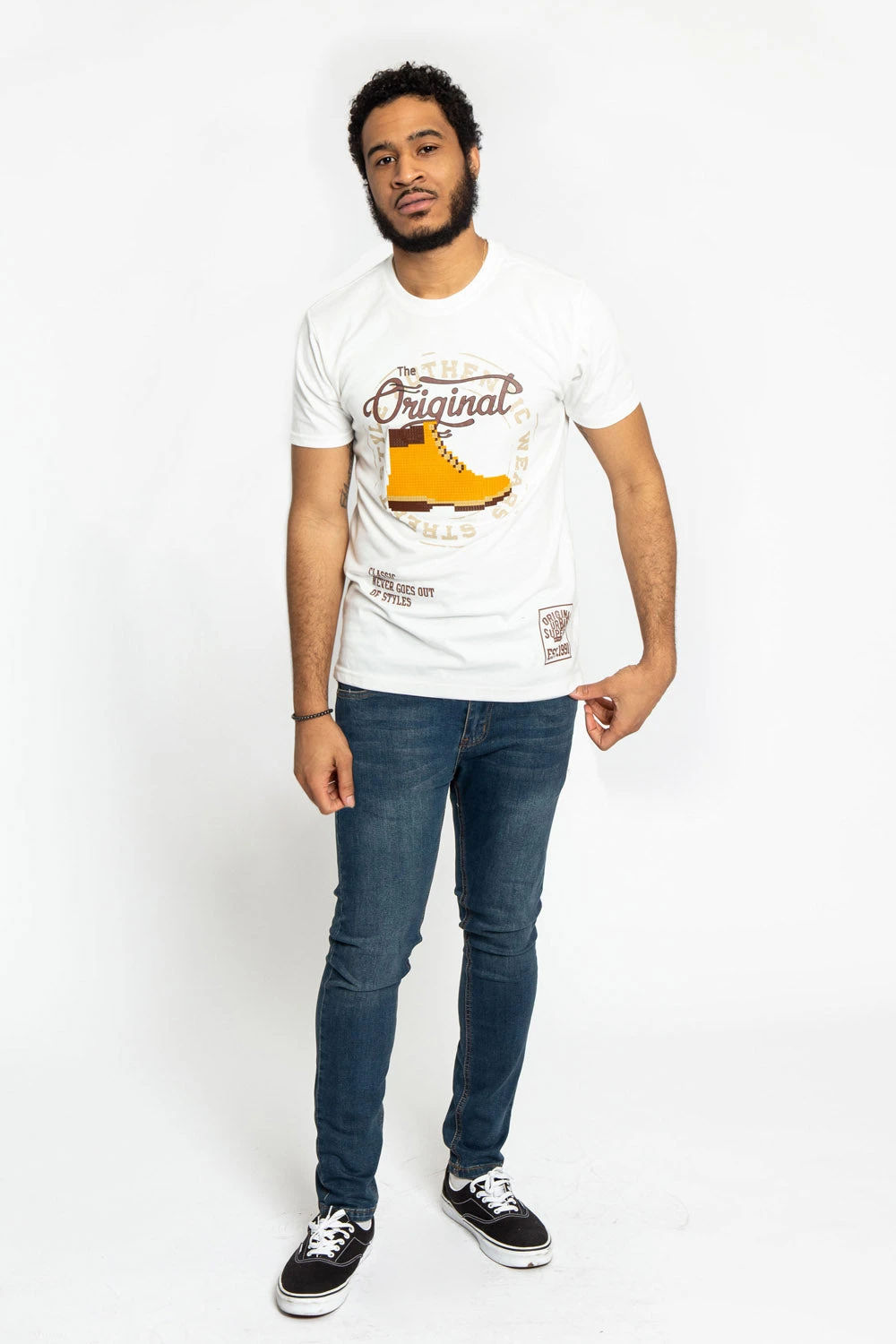 Timberland Boot Lego Pixel T-Shirt - Image 12