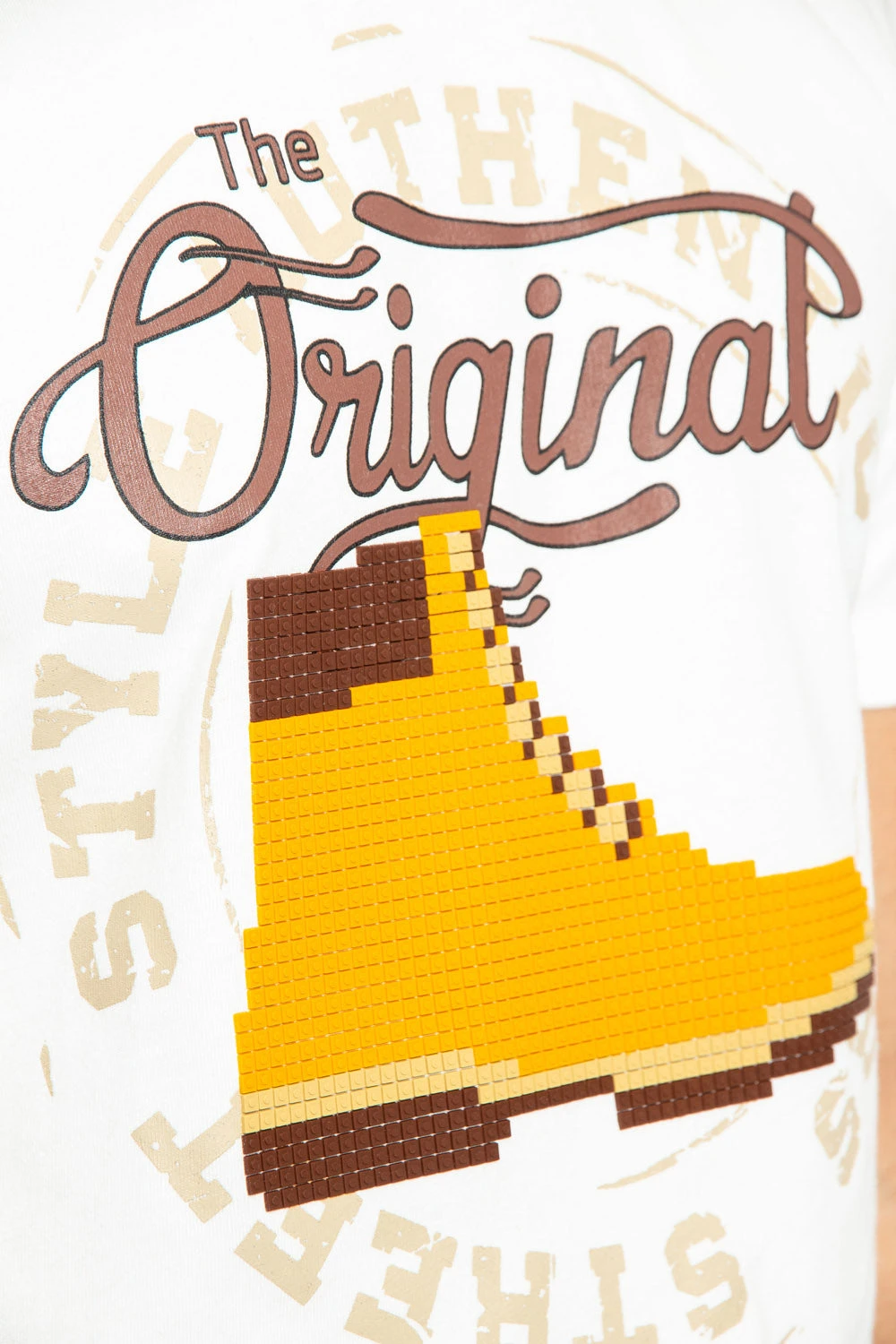 Timberland Boot Lego Pixel T-Shirt - Image 13
