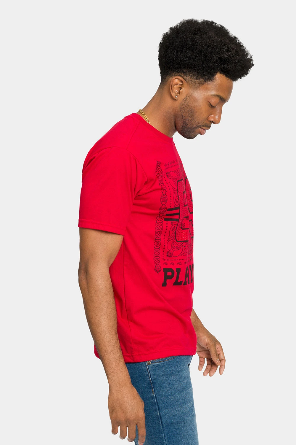 Rhinestone Studded 69 Playerz T-Shirt - Image 14