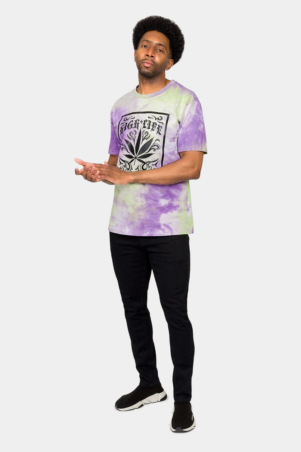High Life Tie Dye T-Shirt - Image 5