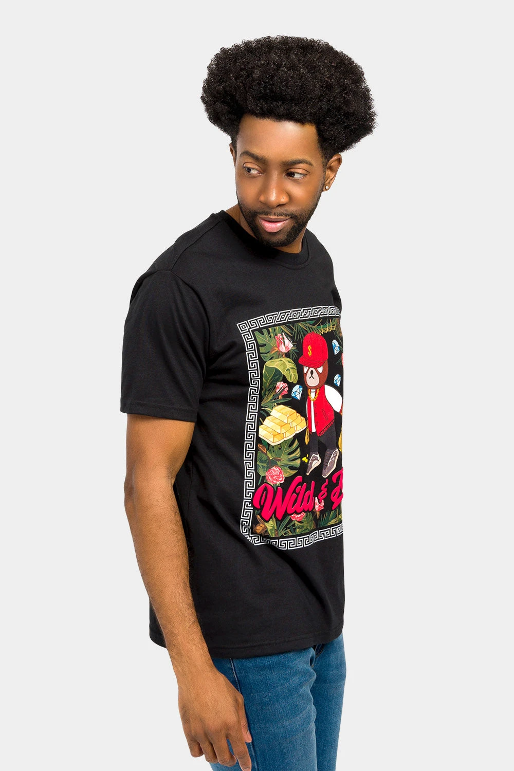 Wild And Free Bear T-Shirt - Image 4