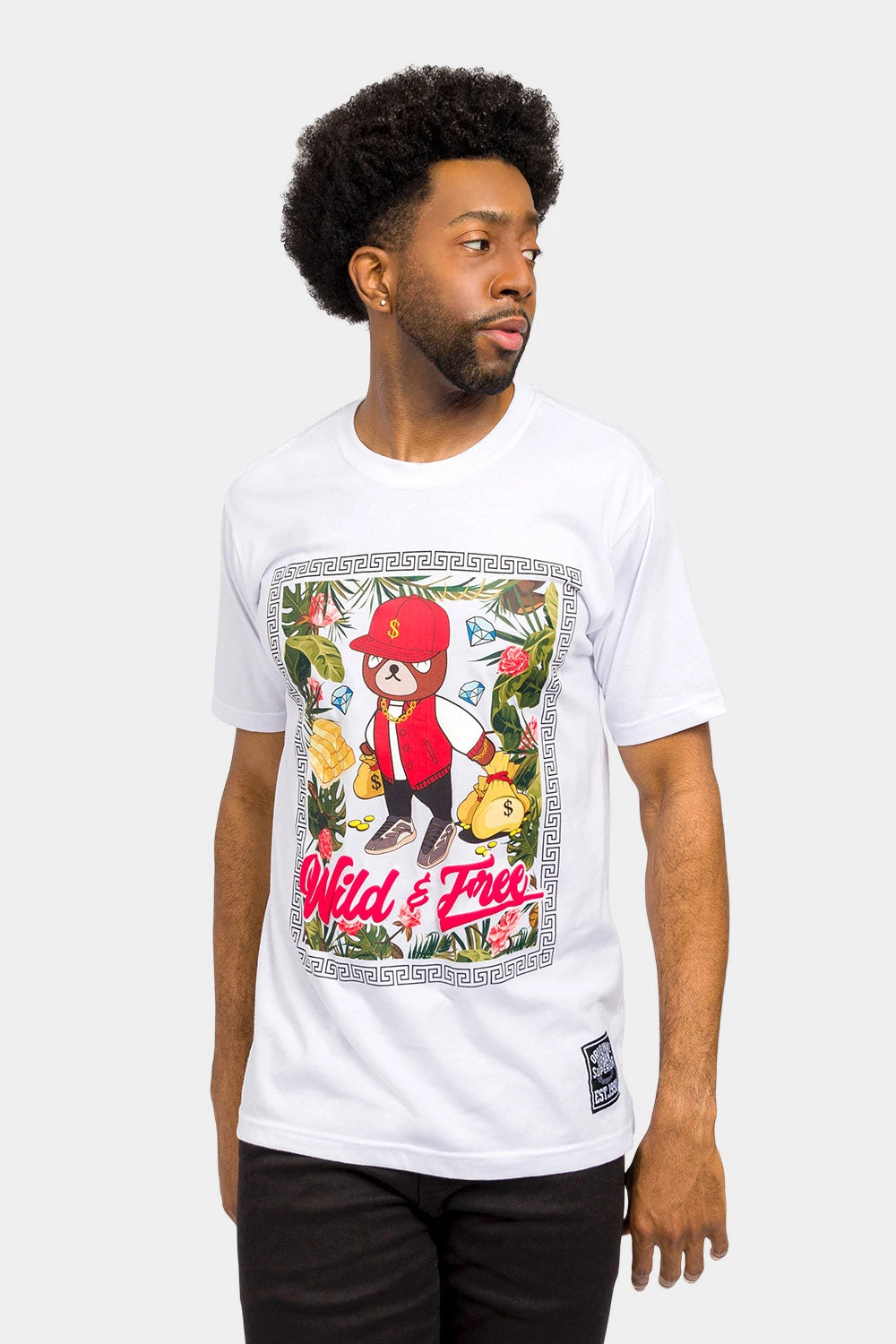 Wild And Free Bear T-Shirt - Image 11
