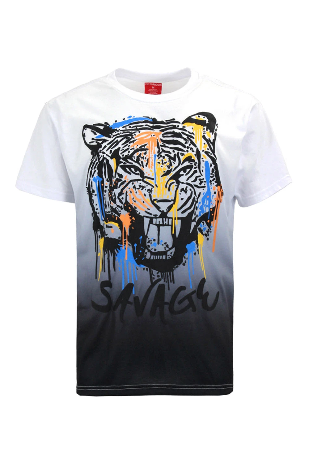 Savage Tiger Print T-Shirt - Image 4