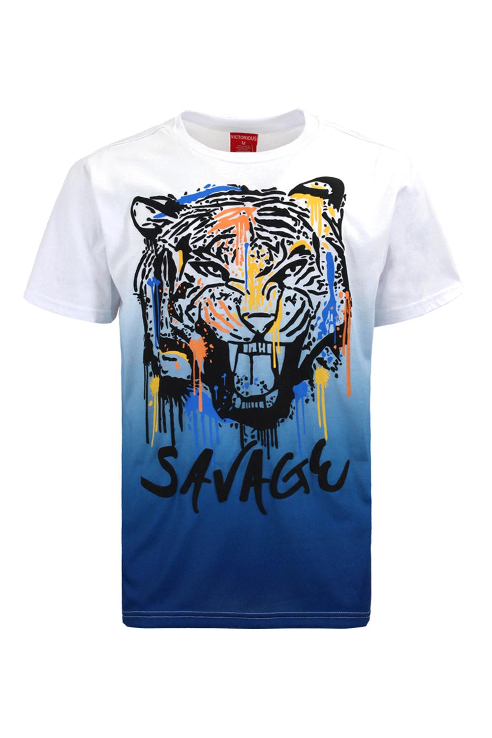Savage Tiger Print T-Shirt - Image 5