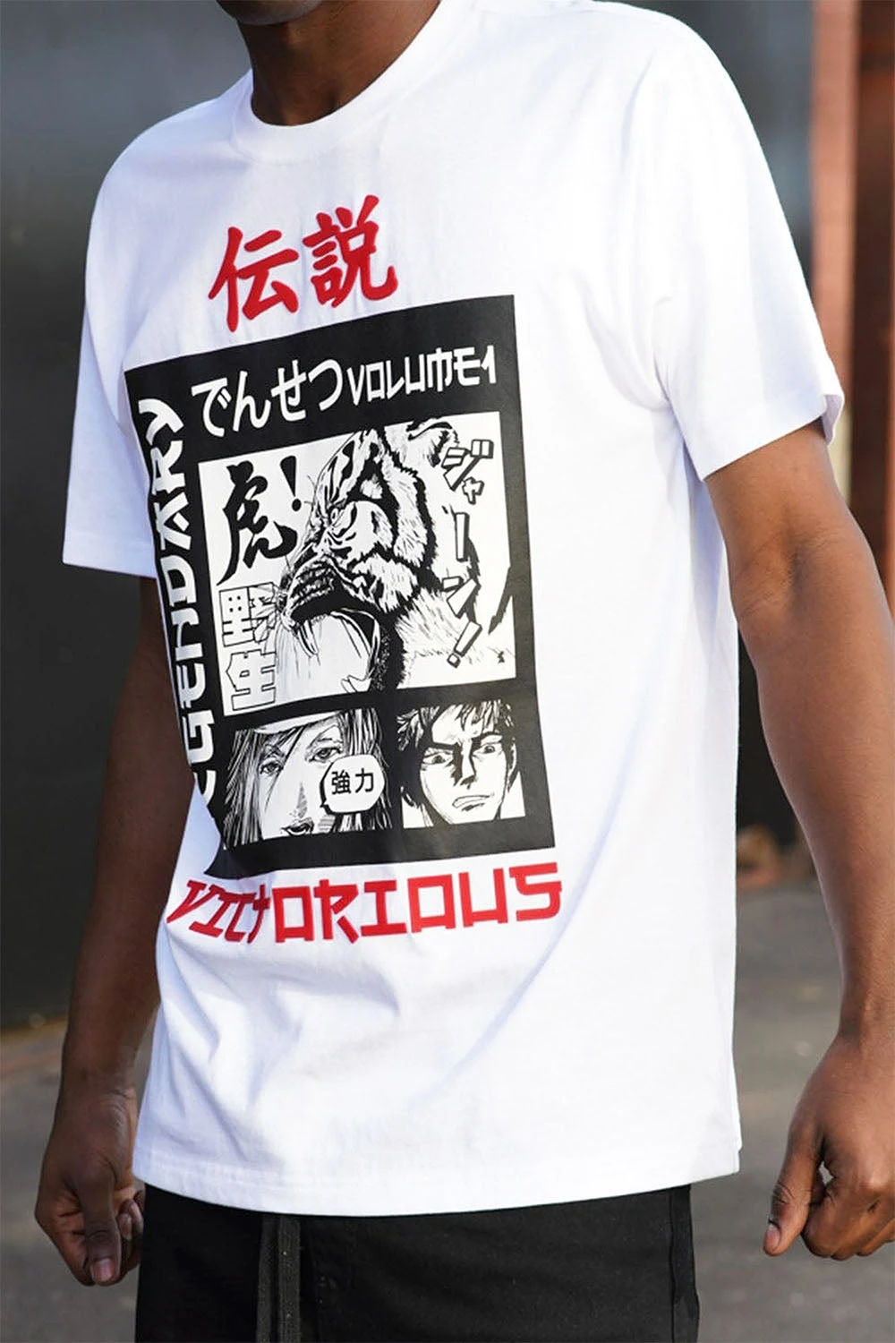 Men's Japanese Legendary Graphic T-Shirt - Image 9