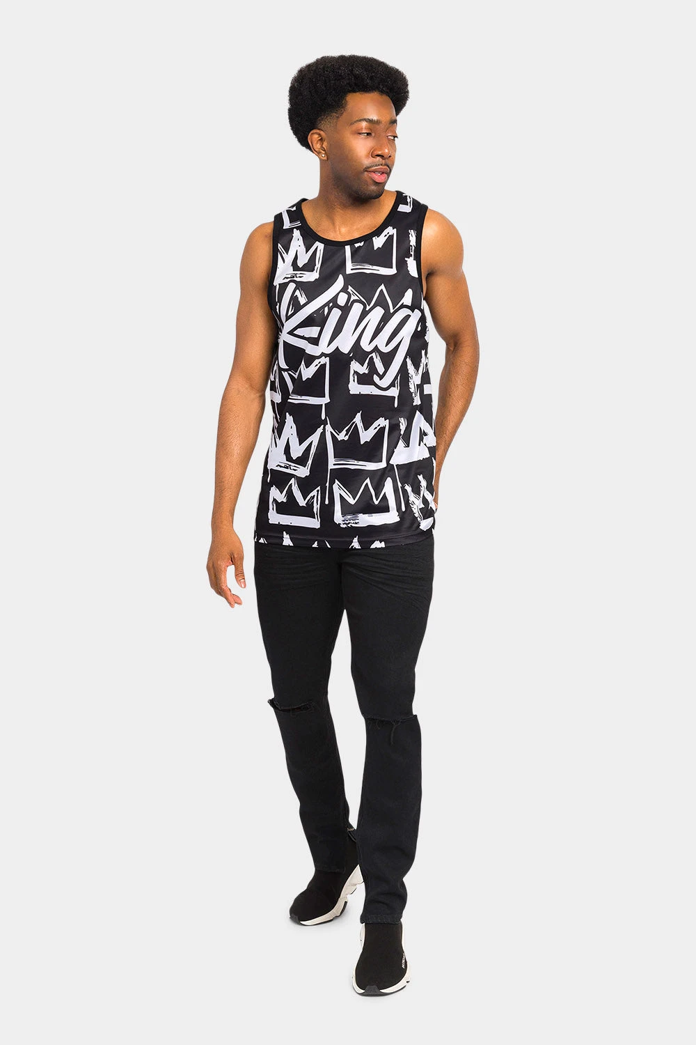 Crowned King Tank Top - Image 6