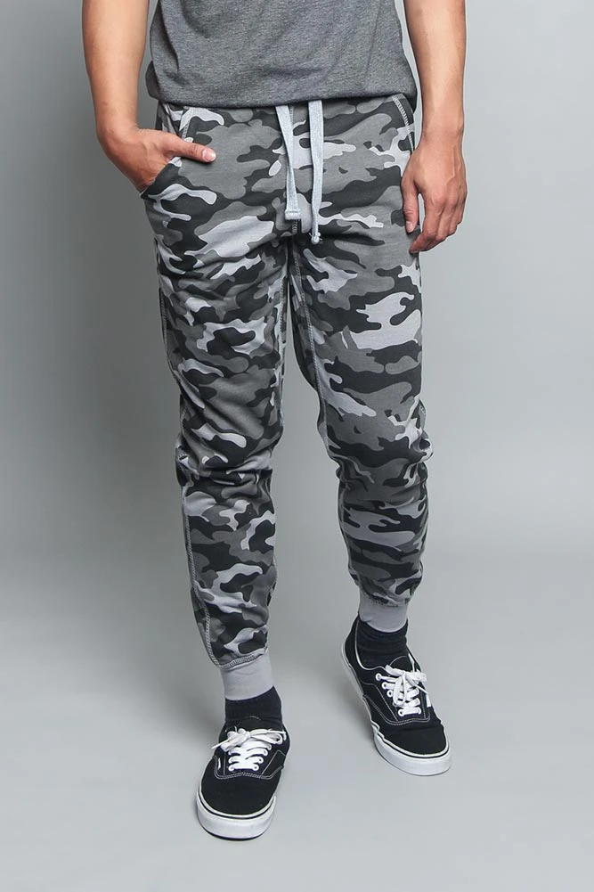 Cuffed Camo Joggers - Image 6
