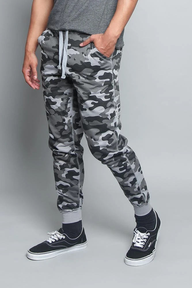 Cuffed Camo Joggers - Image 7