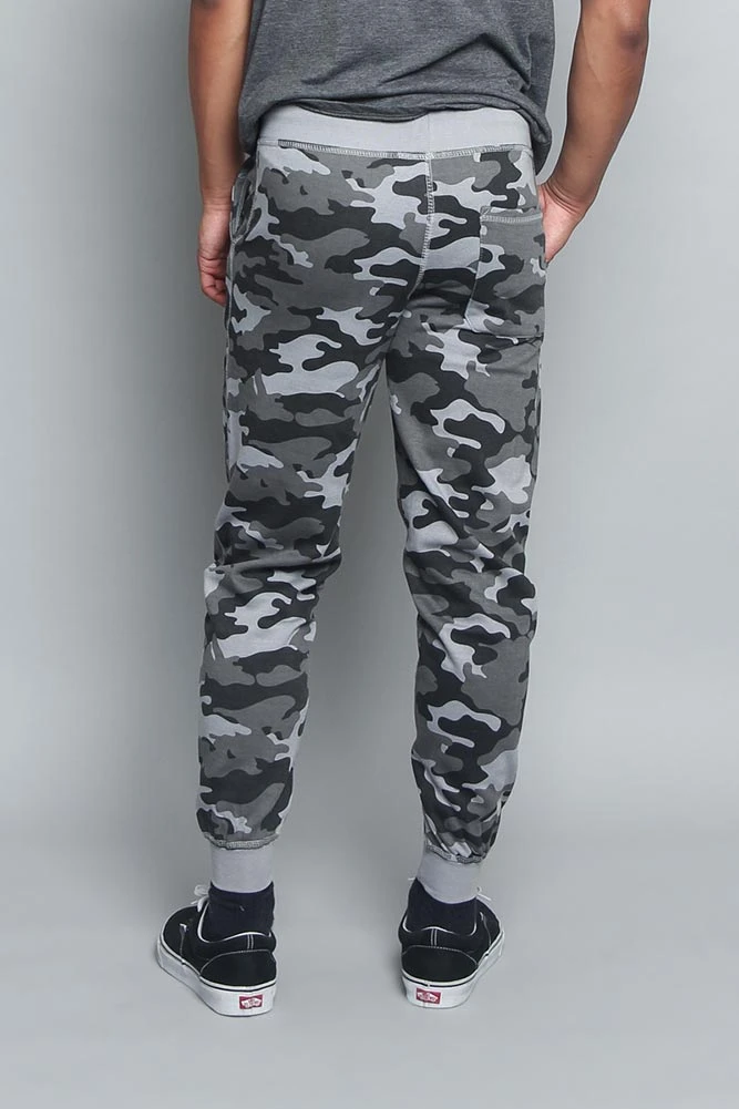 Cuffed Camo Joggers - Image 8