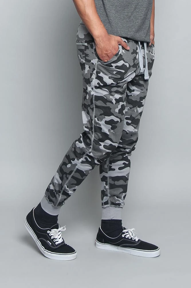 Cuffed Camo Joggers - Image 9